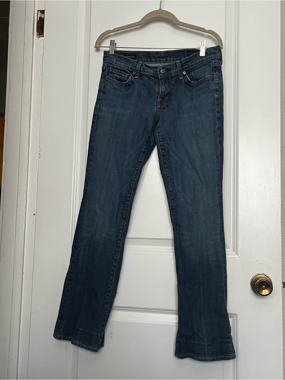 Low Rise Citizens Of Humanity Dark Indigo Bootcut Jeans